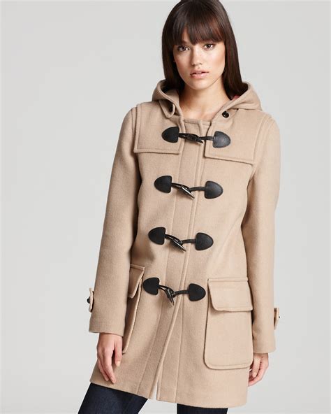 burberry toggle coat women's|burberry toggle coat women.